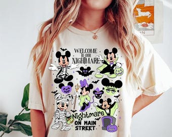 Mickey and Friends Halloween Shirt,Mickey And Friends Halloween Shirt,Halloween Party Shirt,Disney Family Halloween Shirt,Spooky Season Tee