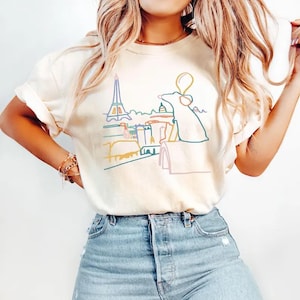 Disney Chef Remy Shirt, Disney Ratatouille Chef Shirt, Vintage Disney Pixar Ratatouille Shirt, Disney Remy Paris Shirt, Ratatouille T-Shirt