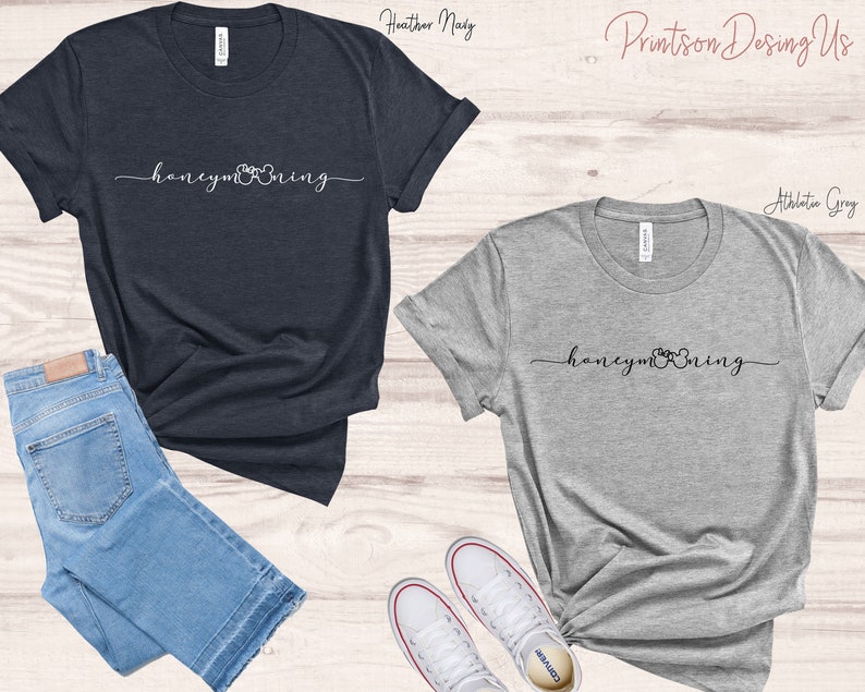 Disney Honeymoon Shirts Honeymooning shirt Disney Couples Shirts Disney Just Married Shirts Disney Womens Shirt Disney Shirts image 7