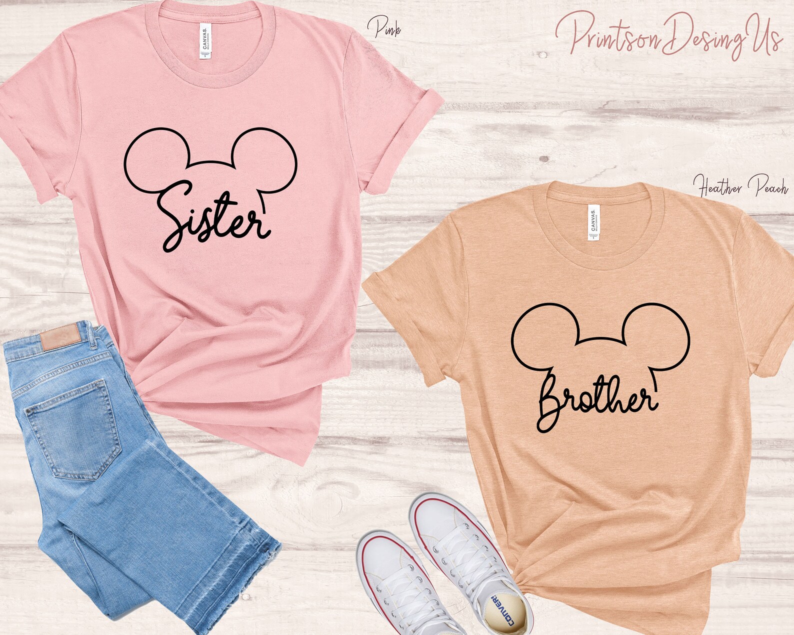 Disney Family Shirts Disneyland Shirtsmickey Ear | Etsy