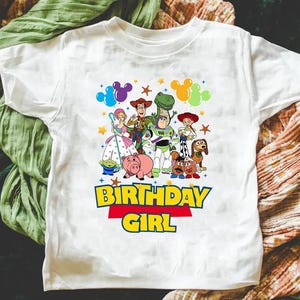 Toy Story Birthday Girl Shirts For Family,Custom Birthday Boy Shirt, Birthday Gift For Kids,Toy Story Birthday Party Shirt,Disney Group Tee