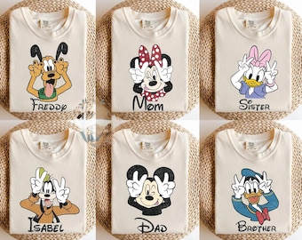 Retro Mickey Mouse Family Vacation Shirt
