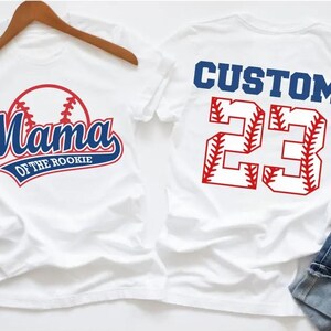 Custom Rookie of The Year Birthday Shirt: Baseball Family Matching Tees