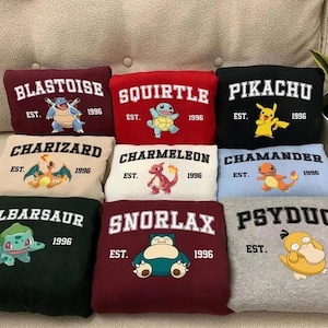 Pika Pika Birthday Shirt: Custom Poke Mon Family T-Shirt