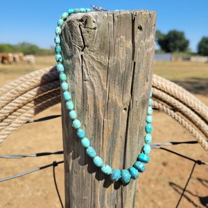 Beaded Turquoise Necklace