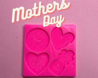 Mother’s Day | Mum | Fridge magnets | silicone moulds | organisation | keyrings