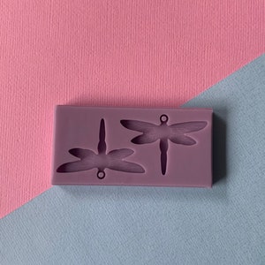 Dragonfly Silicone Earring Mould | Resin earrings mould/mold | DIY earrings | insect