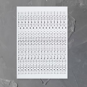 40 Semi-Colons 8.5&quot;x11&quot; Temporary Tattoo Placement Testing Sheet | Mental Health Awareness Self Care Minimalist Your Story Isn&#39;t Over Yet
