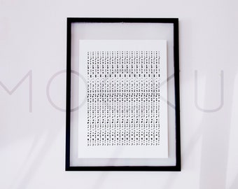 Mockup - 8.5x11 Framed Art Print Minimalist Simple Floating Frame Bright Airy Simple Photography Instagram Friendly Styled Stock Photo