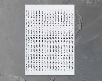 40 Semi-Colons 20,5"x11" Temporäre Tattoo Platzierung Testbogen | Mental Health Awareness Self Care Minimalist Deine Geschichte ist noch nicht vorbei