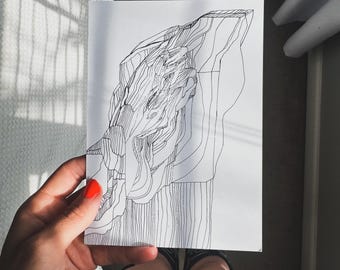 One of a Kind Signed Handmade Artist Trading Card