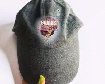 The BRAINS Hat by Xandra the Creative