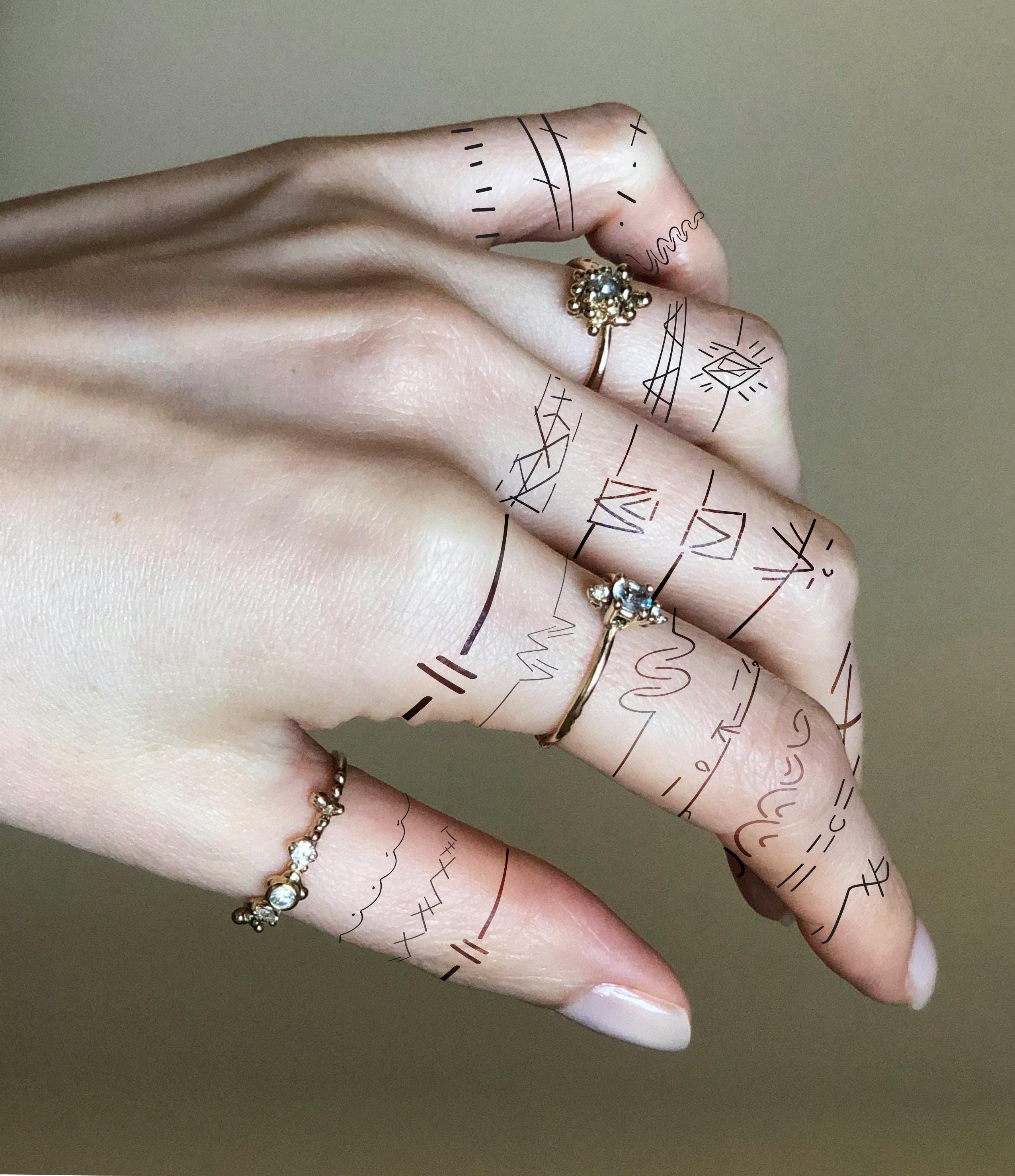 Celtic Eternity Tattoo Ring On Finger Tattoo Celtic Knot Ring