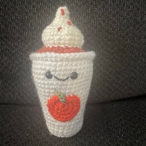 Crochet Pumpkin Spice Latte