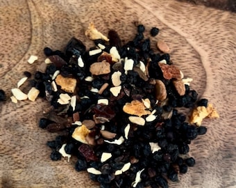 Elderberry Tea Blend, immune boost, organic herbal tea