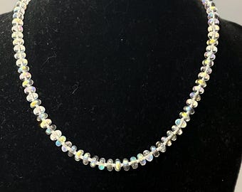 Ethiopian Opal Necklace With Sterling Silver