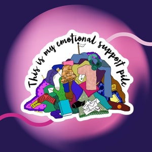 Dit is mijn sticker met emotionele steun