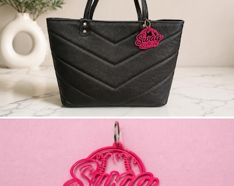 Swag Sisters softball team keychain