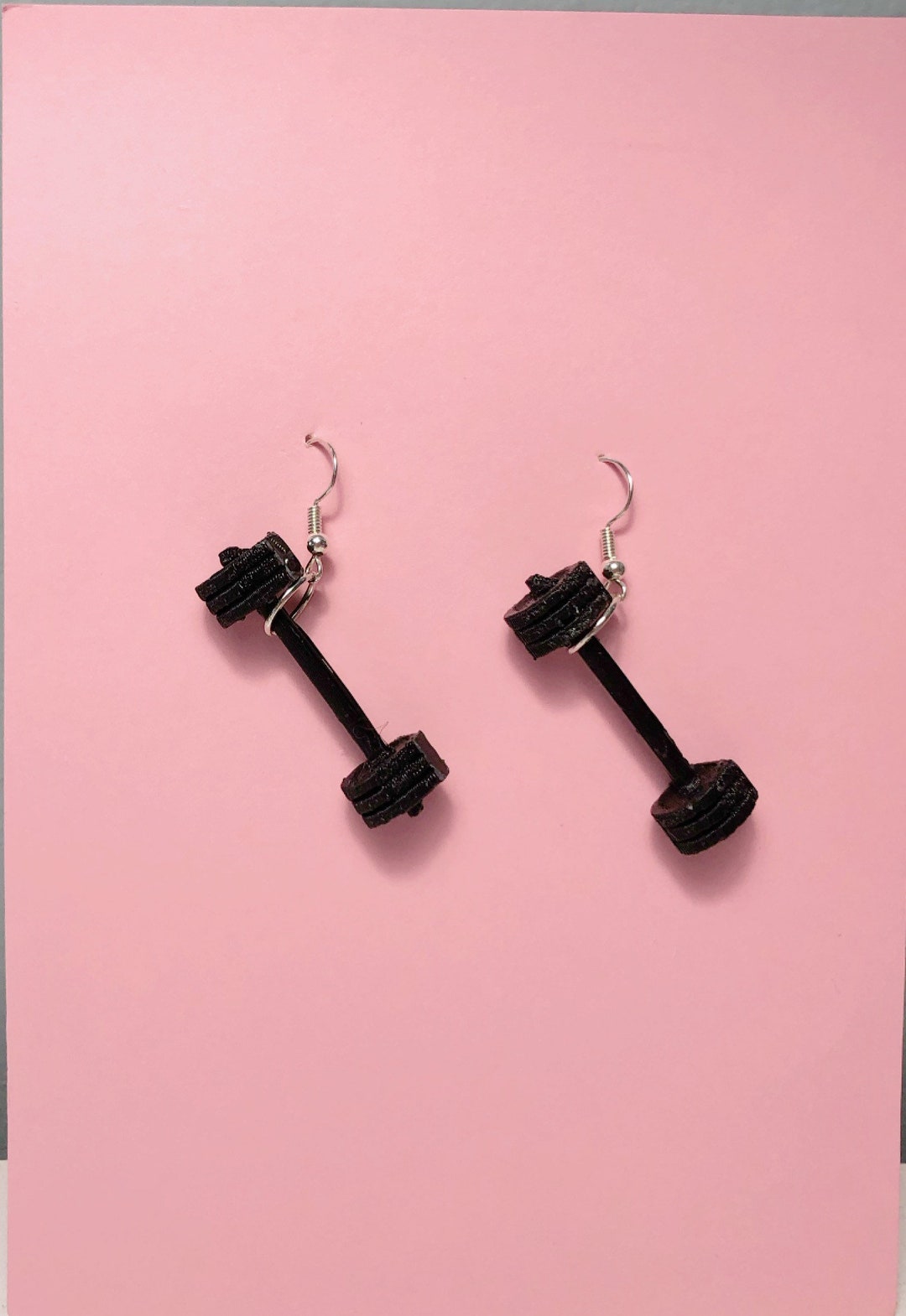 Dumbbell Barbell Earrings Athletic Trainer Gift Dumbbell Earring