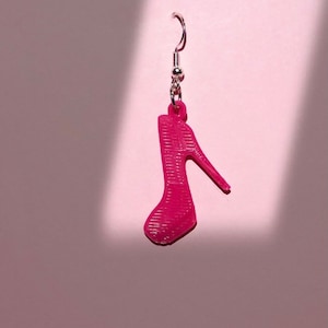 High Heel Shoe Earrings Fashion Jewelry High Heel Earring Sillito Earring Girl Power Ladies Night Pump Earring