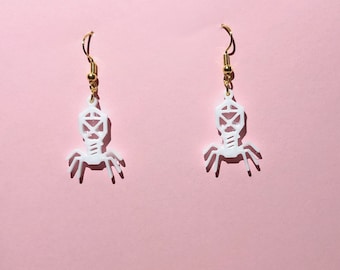 Bacteriophage Earring Science Scientist Bacteria Laboratory Germs Virus COVID-19 Doctor Nurse Gifts Hospital Sickness Biology Phage Cell