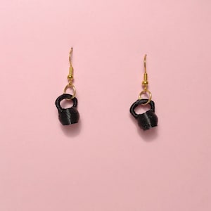 Kettlebell Earrings Dumbbell Barbell Earring Athletic Trainer Gift Dumbbell Earring Fitness Gift Coach Gift Lift Health and Fitness Gift