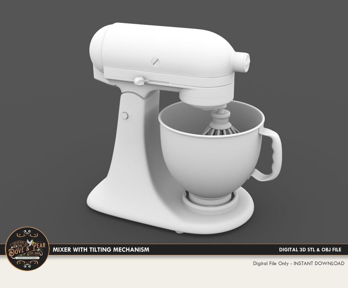 KitchenAid Mixer Attachment Holder by Boba Fett, Download free STL model