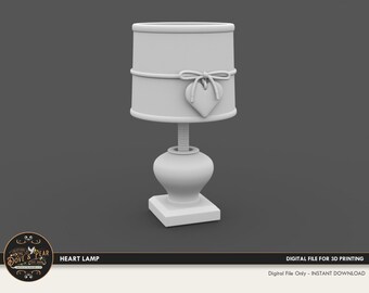 1:12 Lamp Shades Set D6 Dollhouse Miniature 3D STL PRINT File Instant ...