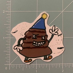 Party Pooper Sticker