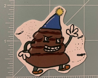 Party Pooper Sticker