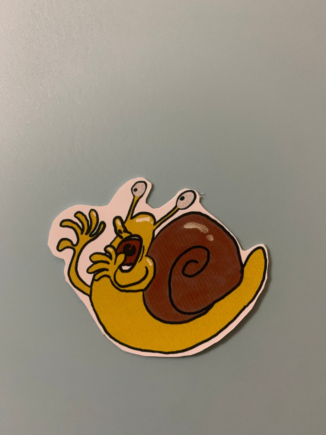 Snail Performance Sticker Speeding Snail Sticker - Etsy