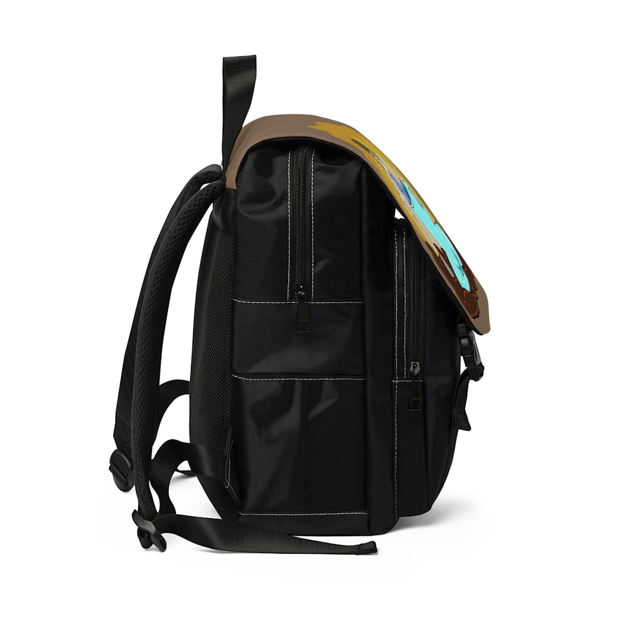 Espresso Tina backpack, Bob's Burgers, Unisex Casual Shoulder Backpack