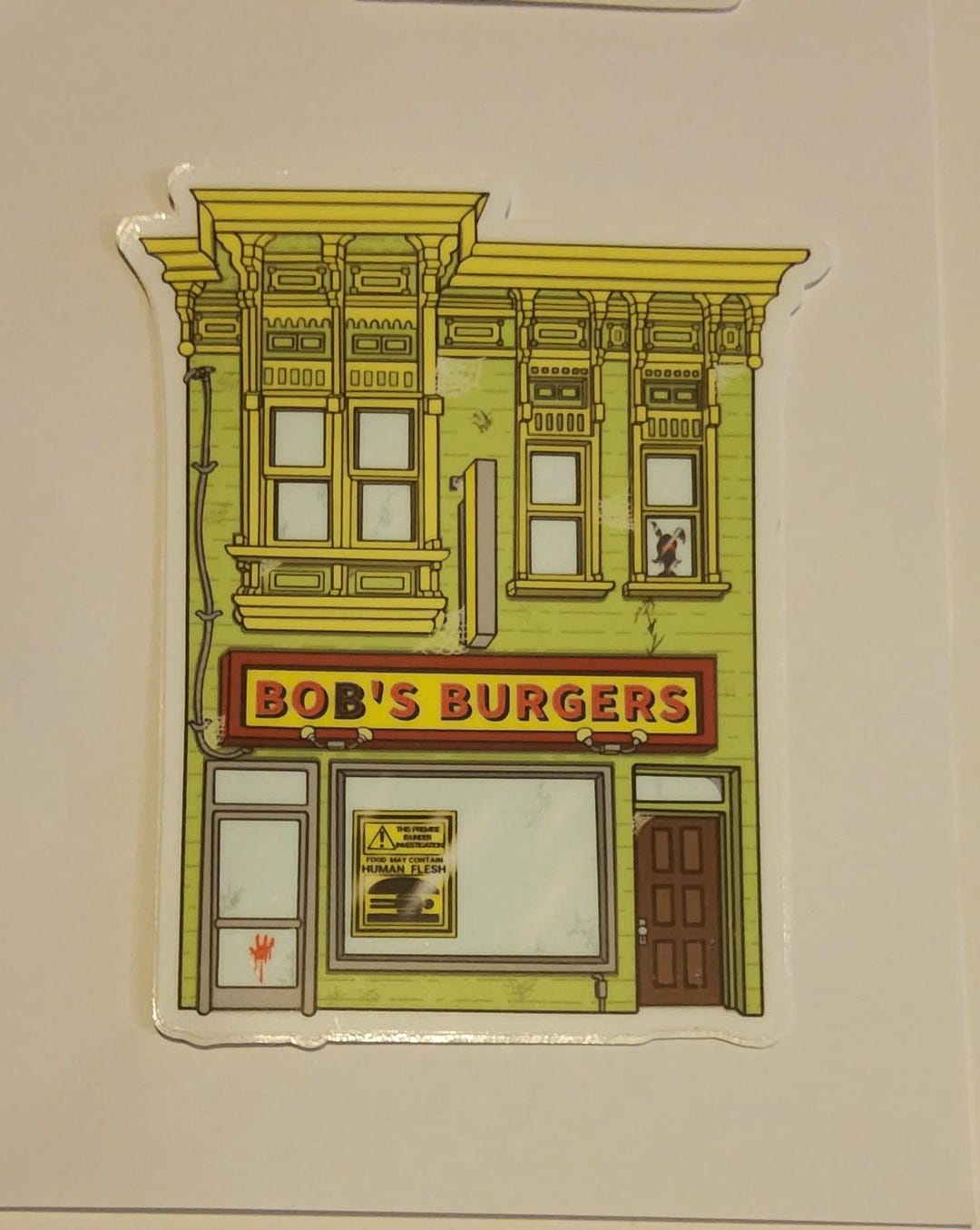 Bob's Burger Sticker, Vinyl Sticker, Bob's Burger Restaurant ...