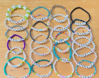 Custom Kpop Bracelet, Nct 127 Kpop Bracelet, Nct 127 Jewelry