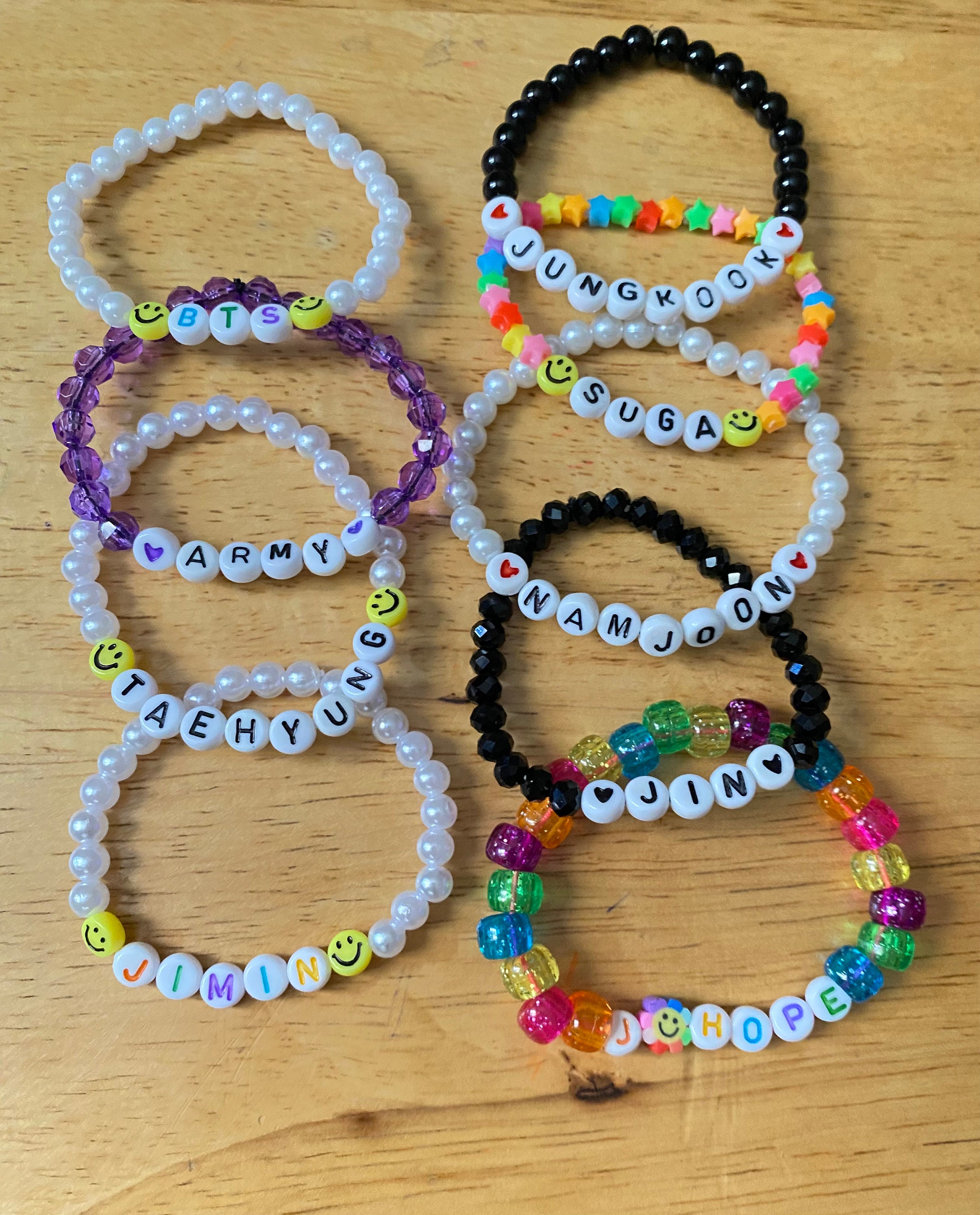 BTS Kpop Bracelet, Kpop Beaded Bracelet, Bts Kpop Jewelry - Etsy BTS Kpop Bracelet, Kpop Beaded Bracelet, Bts Kpop Jewelry - Etsy