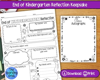 Bezinningsherinnering kleuterschool: afdrukbare eindejaarsherinnering (pdf)