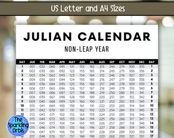 Sundays February 2021 Is A Leap Year Printable Julian Calendar