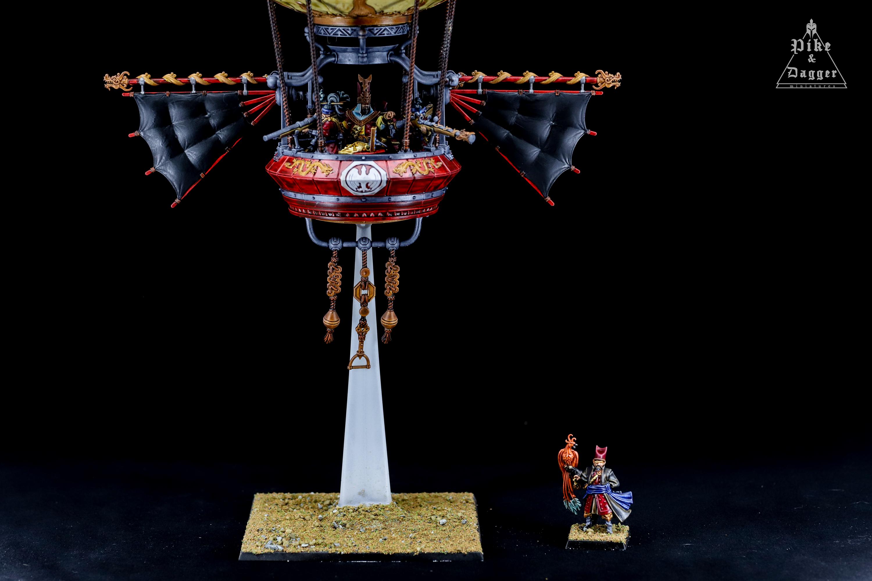 Games Workshop – Warhammer The Old World – Grand Cathay : Lanterne Céleste – Maquette Plastique à Monter – Kit Figurine
