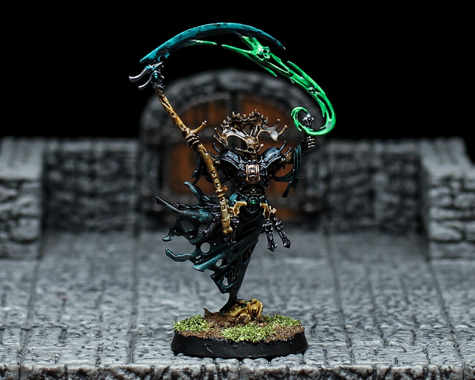 Mortisan Soulreaper Ossiarch - Age Of Sigmar - Figurine Pro Painted, Neuve
