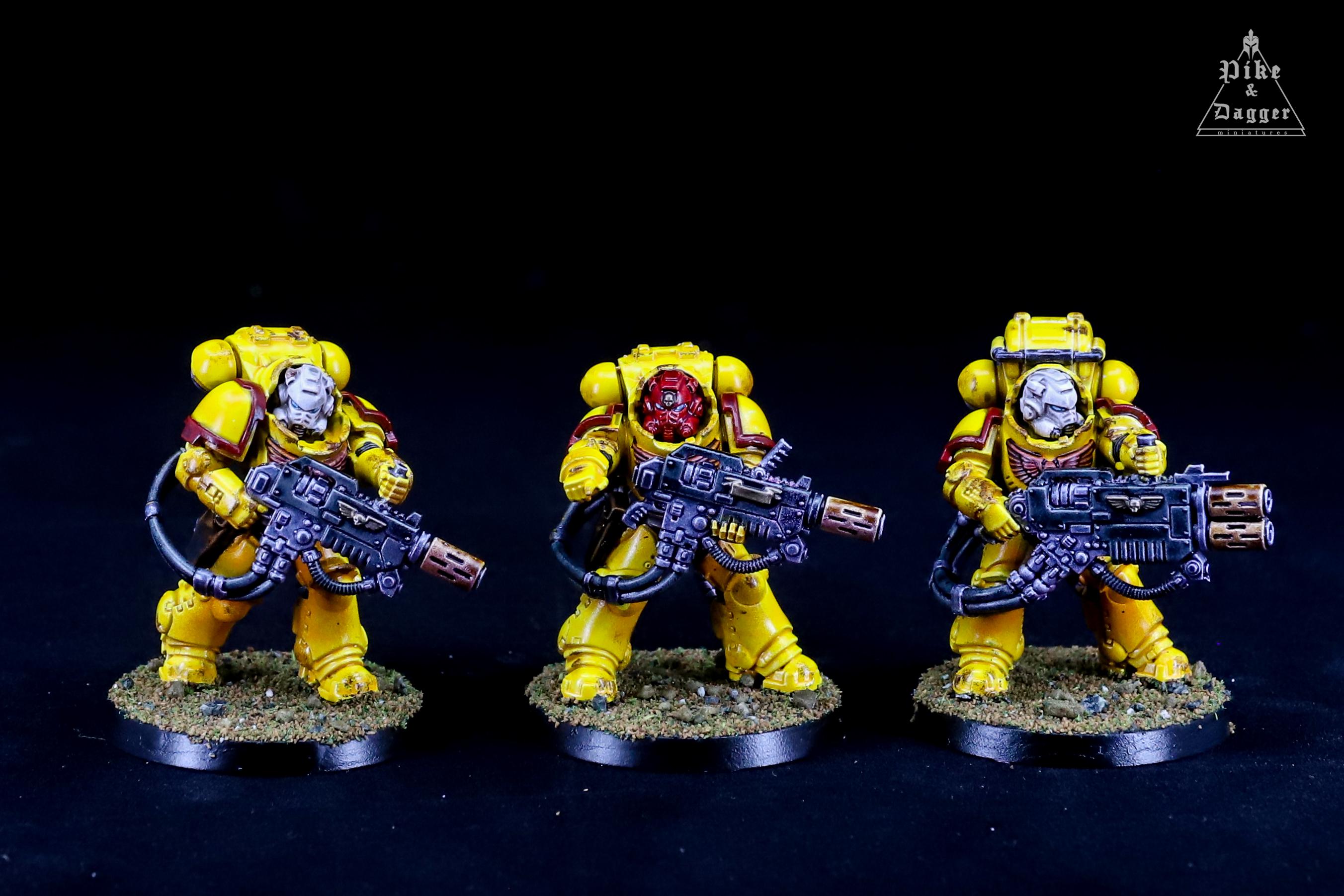 Commission Figurines Warhammer 40K – Primaris Eradicators Ultramarines Peints PRO