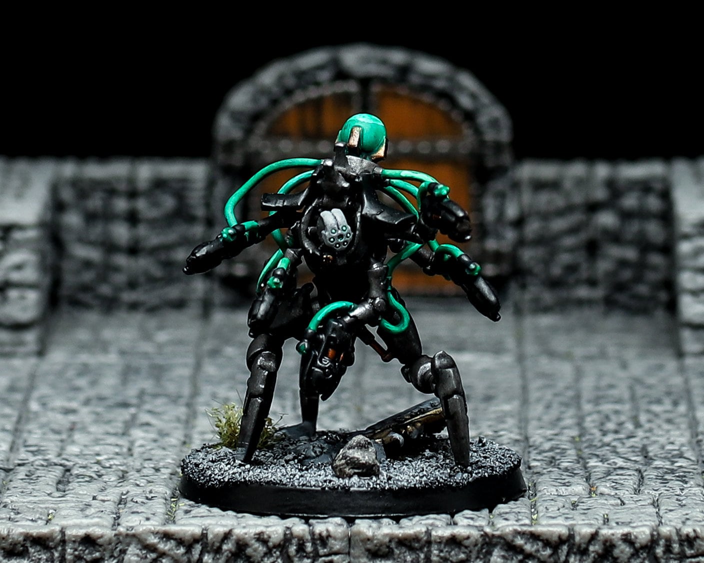 Necron Hexmark Destroyer with colour flip paint : r/Warhammer40k Necron Hexmark Destroyer with colour flip paint : r/Warhammer40k