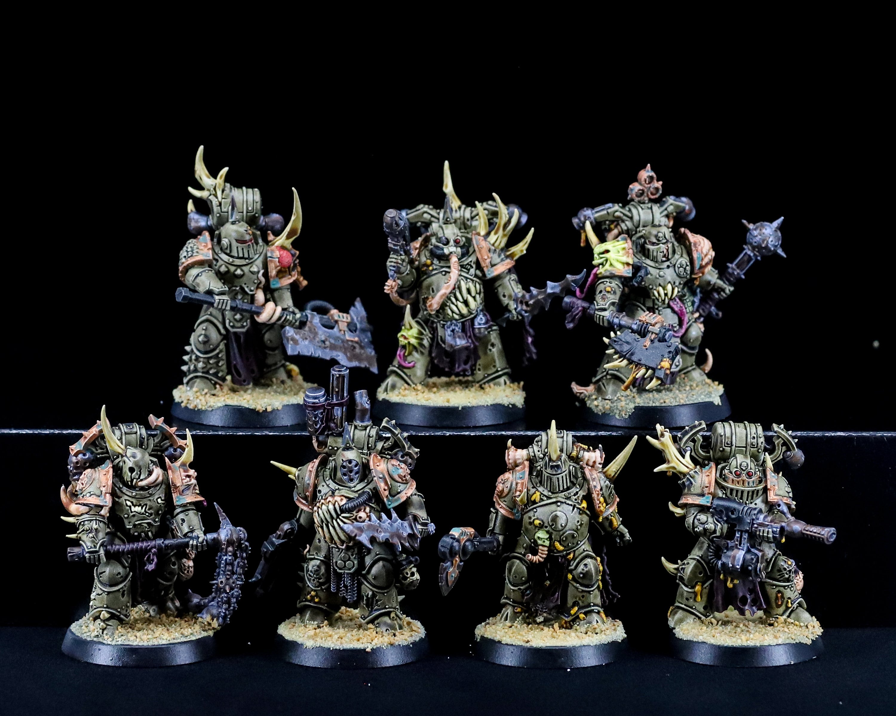 ミリタリー Warhammer40K/DEATH GUARD PLAGUE MARINES Plague Marines