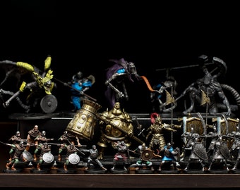 Boîte Warhammer Elfes Noirs Garde Noire Vintage - Métal/étain, Scellée Neuf, OOP Rare