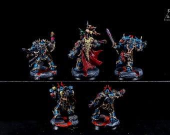 週刊Warhammer40K ケイオススペースマリーン　まとめ売り 選ばれし者 - ケイオス スペースマリーン - プロ仕様のウォーハンマー