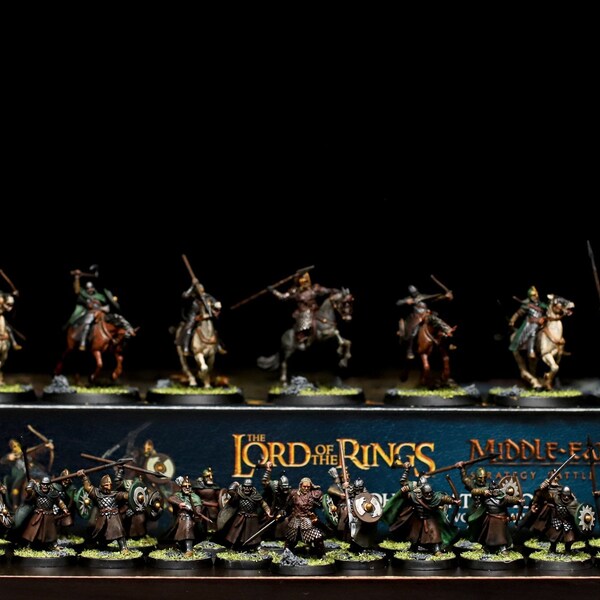 Lord of Ring Miniatures Etsy