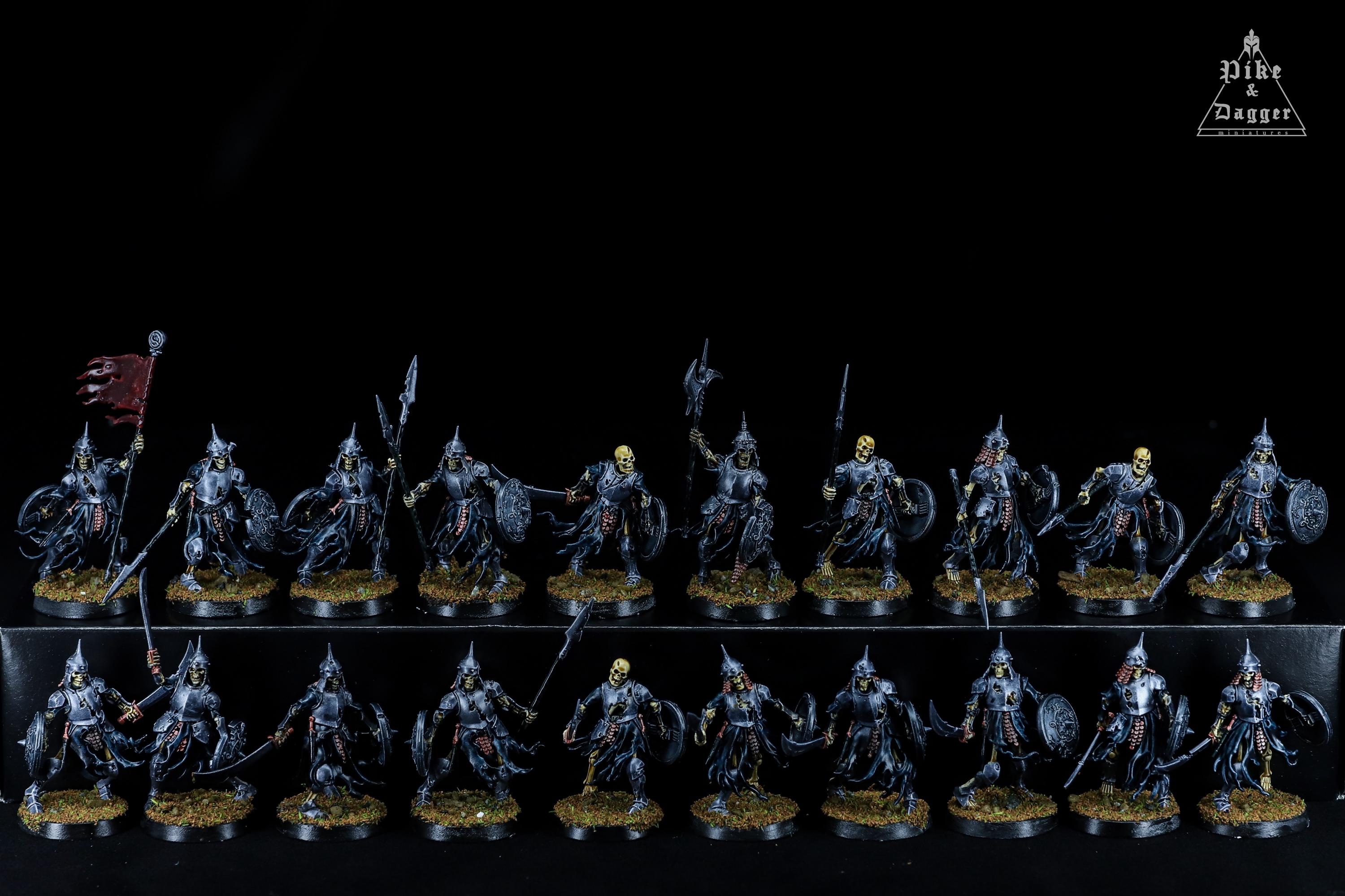 Deathrattle Skeletons - Soulblight Gravelords - Pro Painted