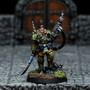 Kasrkin Unit I painted for a buddy