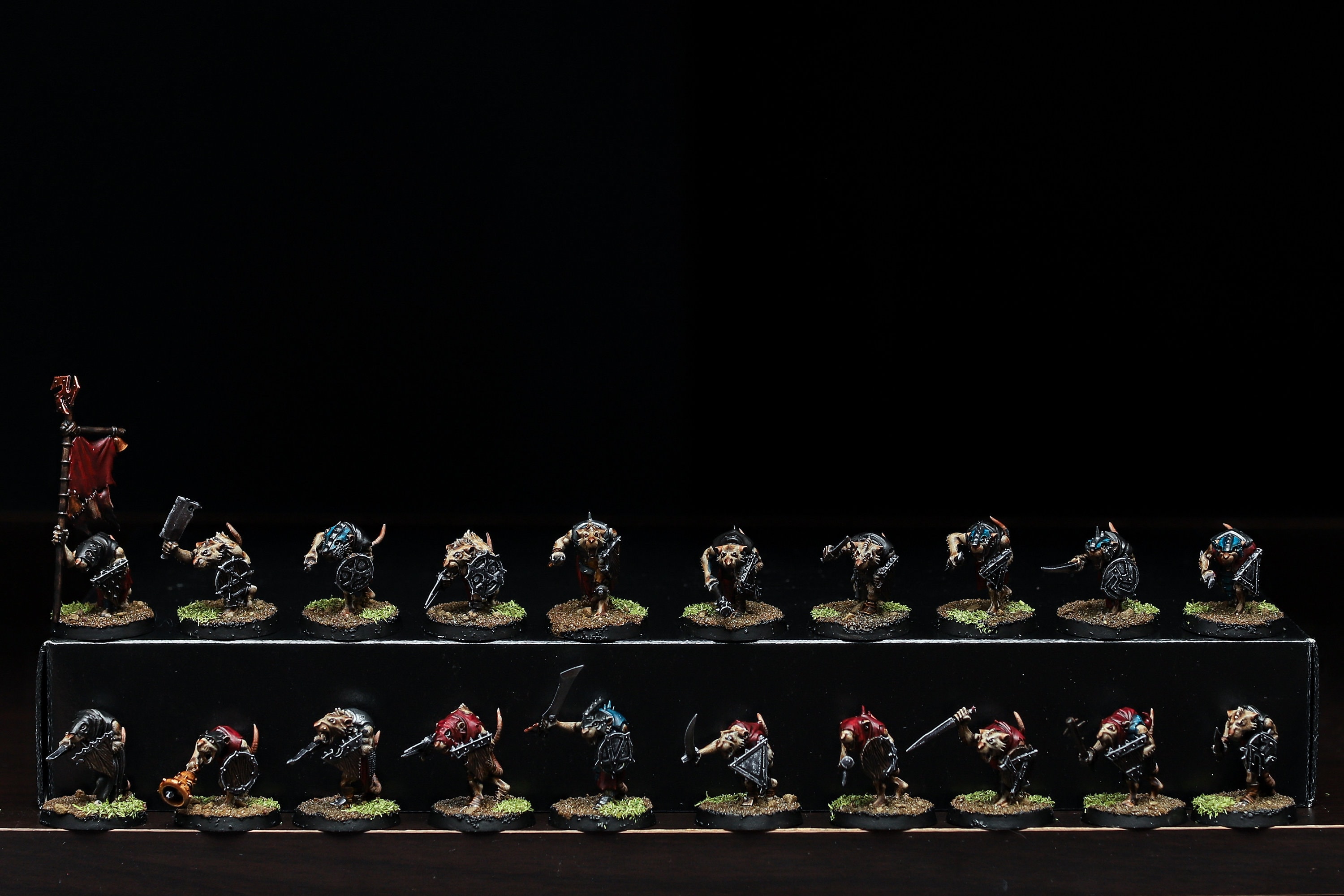 Clanrats - Skaven - Pro Painted Warhammer Age of Sigmar Miniatures