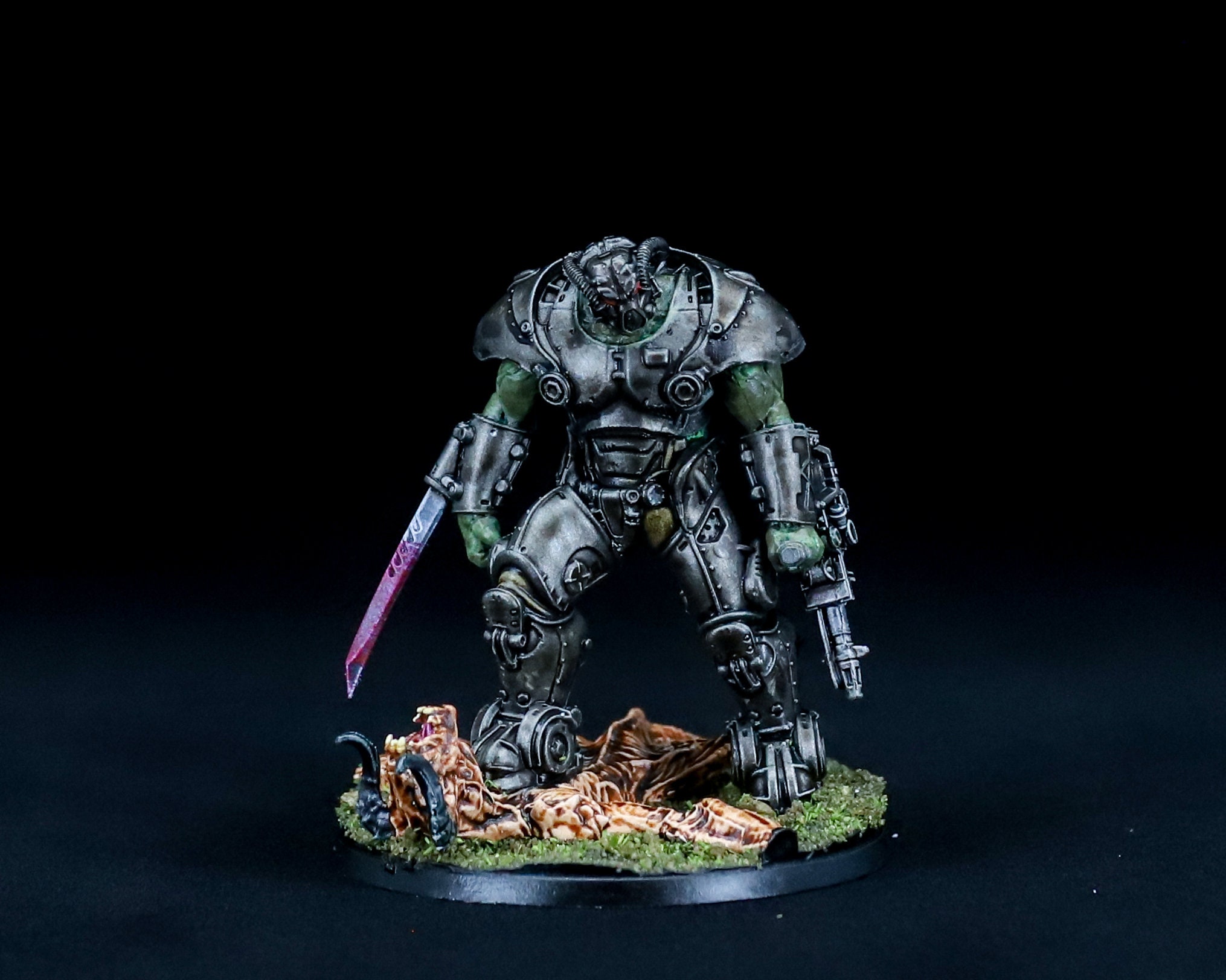 Frank Horrigan - The Enclave - Pro Painted Fallout: Wasteland Warfare Miniatures **COMMISSION**