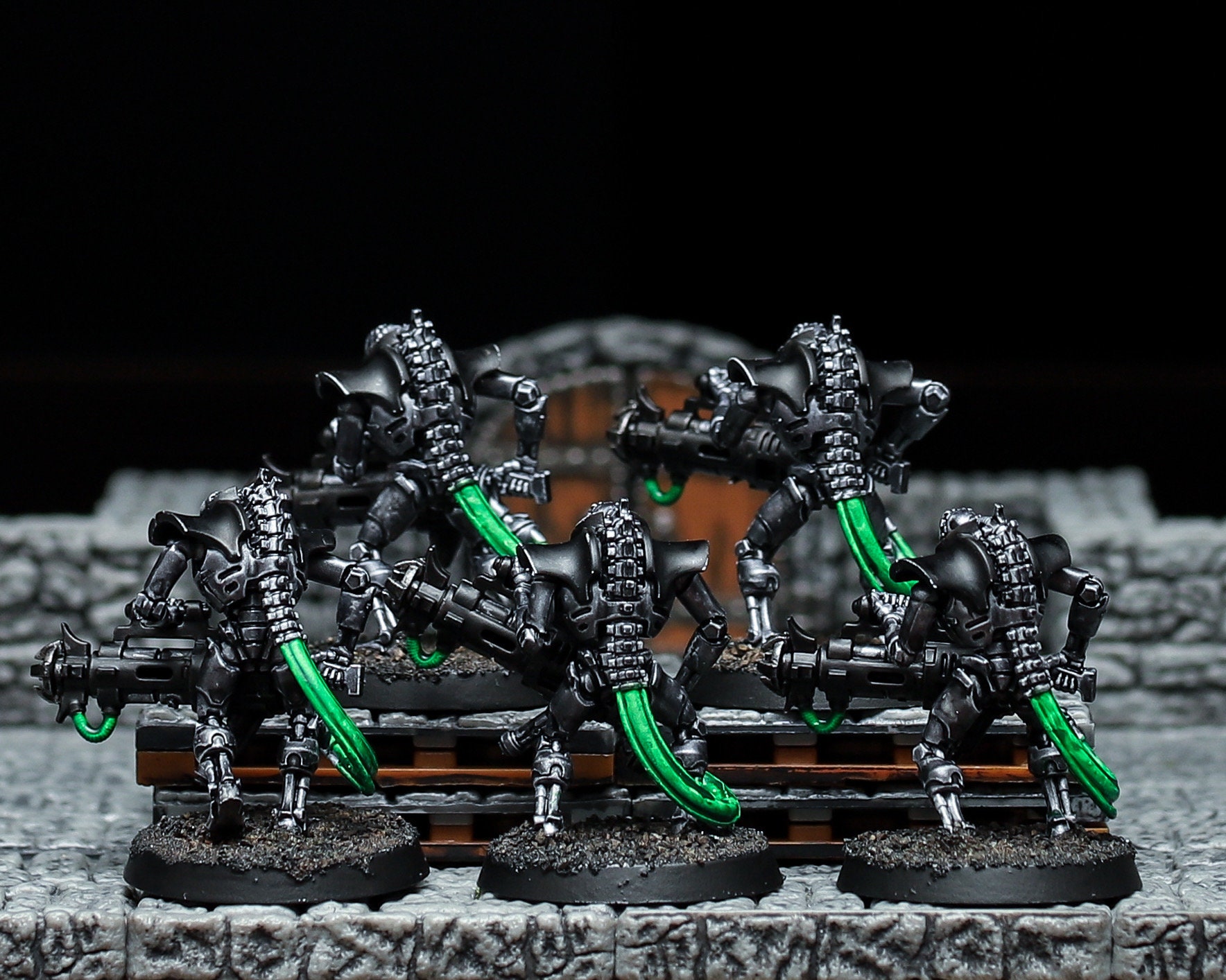 ネクロン イモータルズ - プロがペイントしたウォーハンマー 40K